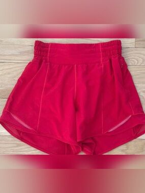 lululemon athletica Red Women’s Athletic Shorts